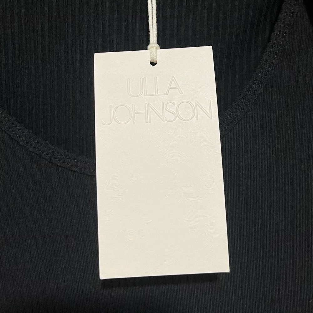 NWT Ulla Johnson Hanna Dress in Noir, Size 6 - Picture 10 of 13